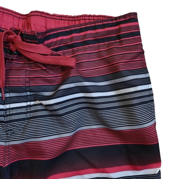 OP Ocean Pacific Swim Trunks Striped Shorts - Large - Picture 2 of 5